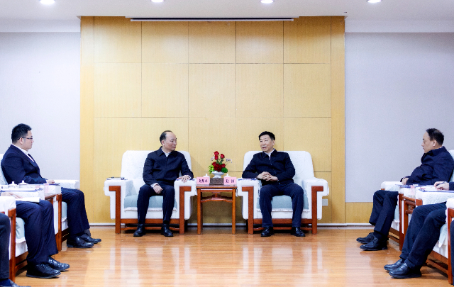 莫鼎革拜會(huì)陜西省委副書記、省長(zhǎng)趙剛