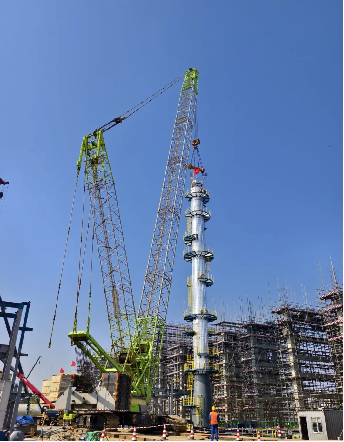 ?Se ha Completado con éxito la Elevación de Primera Torre de la Instalación Conjunta de PC&BPA del Proyecto Fujian Zhongsha Gulei!