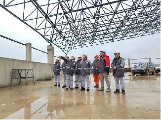 Liang Junxiang Lleva a Cabo Investigación e Inspección del Proyecto de ácido Sulfúrico de EuroChem en Kazajistán