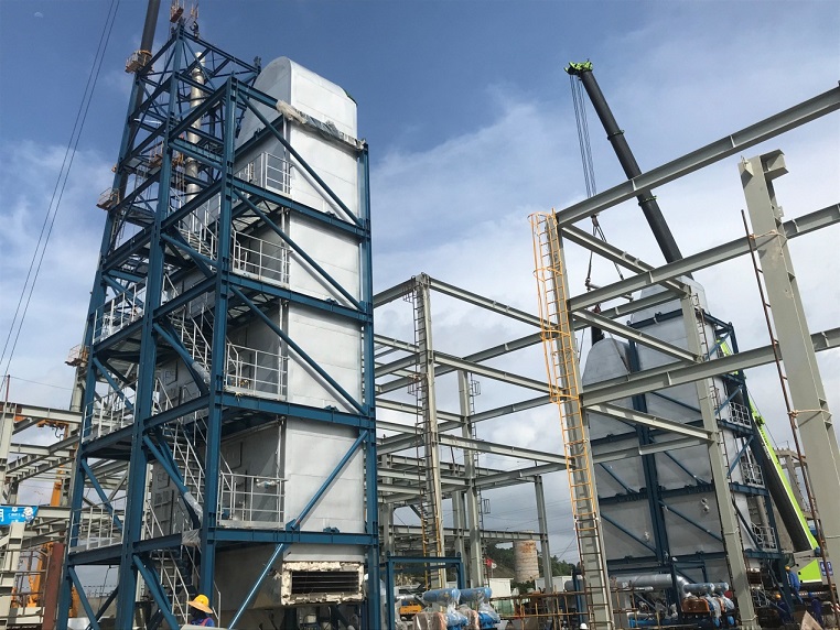 Se Llevó a Cabo Instalación del Módulo de Desnitrificación del Proyecto TCC Guangxi Huayi en Emplazamiento