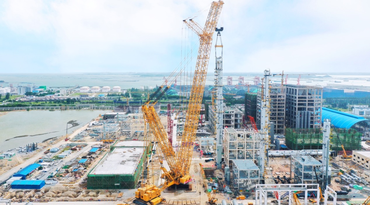 Se ha Colocado la Columna de Lavado de Metanol del Proyecto Guangxi Huayi de TCC
